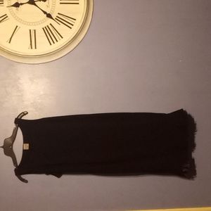 Black Pregnancy Maxi Dress